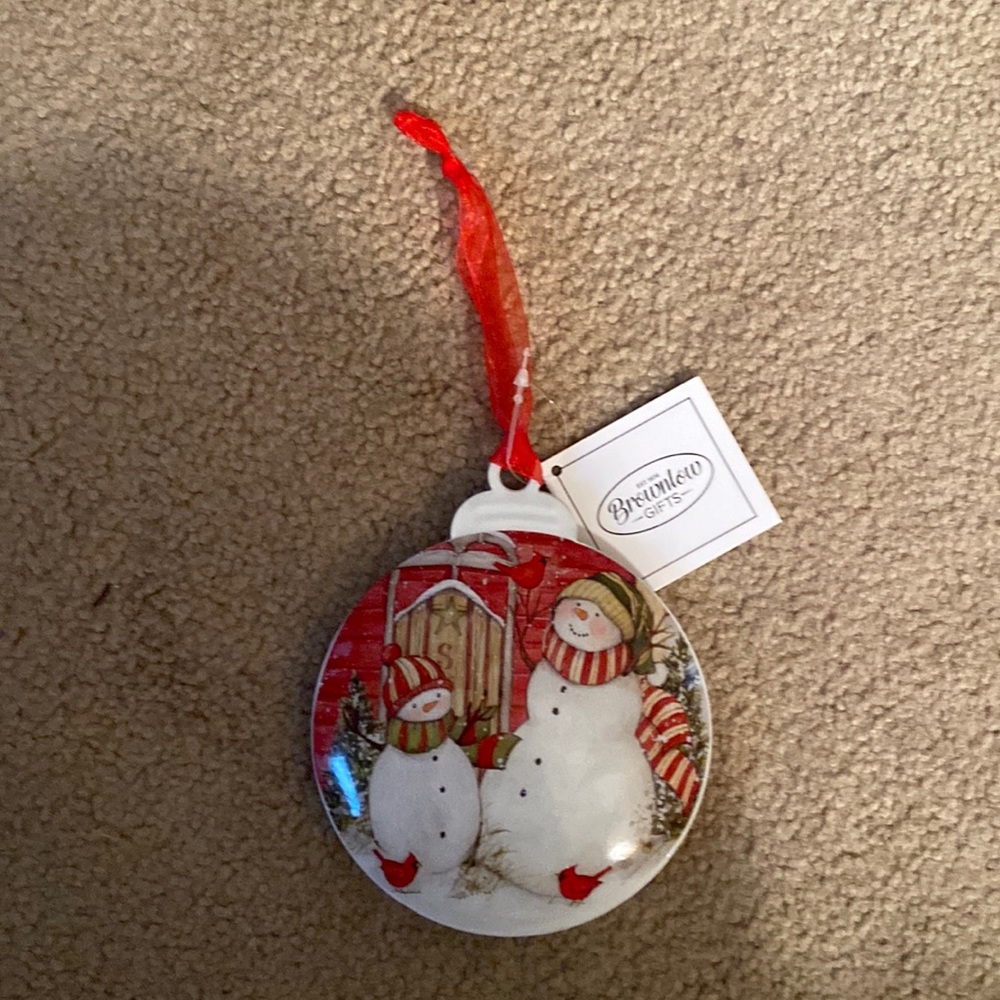 Brownlow Sledding Snowman